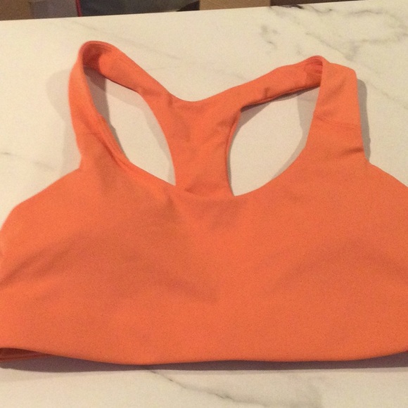 Old Navy Active Powersoft orange bra, medium - Picture 2 of 4